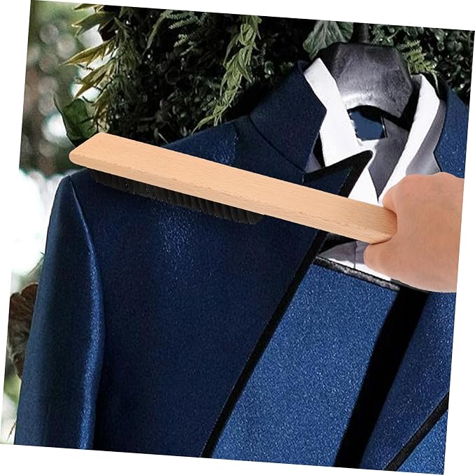 Ipetboom Sheet Cleaning Brush Lint Brush Cloth Brush Laundry Brush Clothes Brushes Bristle Cleaning Scrub Brush Scrubbing Brush Brush Clothing Brush Cleaning Tools Wooden