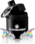 Eargasm Smaller Ears Rainbow Earplugs for Concerts, Festivals, Musicians, Night-Life, Motorcycle Hearing Protection - Reusable Ear Plugs for Small Ear Canals, High Fidelity Noise Reduction up to 21 dB