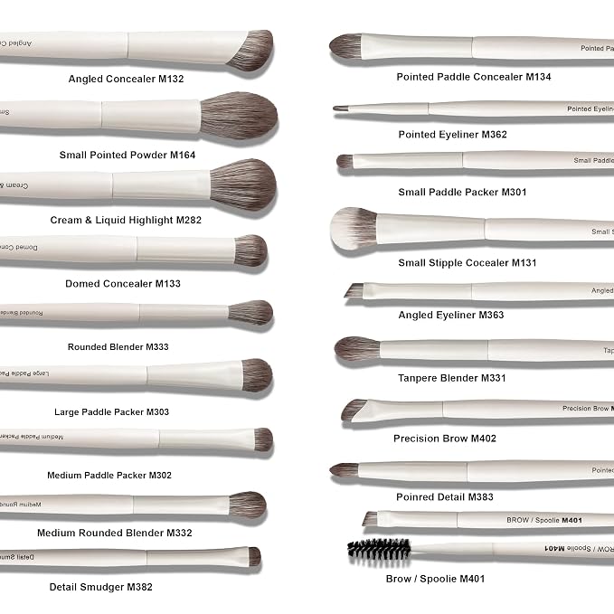 30 Pcs Pro Grade Makeup Brushes Set with Dense Ultra Soft Bristle,Elegant Design Luxury Make up Brushes for Foundation,Face Blending Powder, Contour, Bronzer,Highlight, Concealer, Eyeshadow