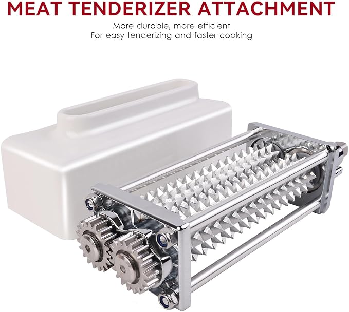 Meat Tenderizer Attachments for KitchenAid Stand Mixers, Accessories and Attachhments for Kitchen Aid with Sturdy Stainless Steel Gears Accessories