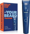 Dollar Shave Club | for Your Beard Trimmer | Shower Safe, Easy Length Adjustment Wheel, Short and Long Beards | Adjustable Beard Trimmer, Electric Razor, Electric Shaver for Men
