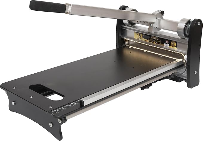 MARSHALLTOWN Bullet 13 Inch Magnum Edge Shear, Professional Flooring Cutter for Vinyl Plank and LVP, 90-Degree and 45-Degree Cuts, Laminate Floor Cutter, Assembled in USA, MS90-1913