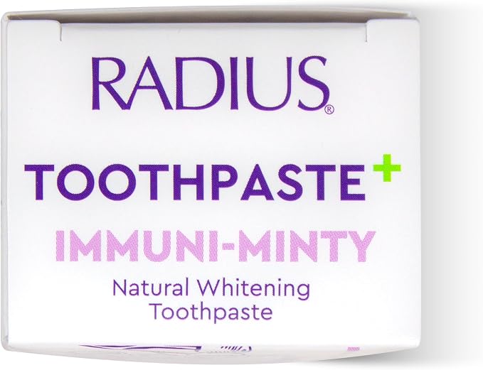 Radius ImmuniMinty Immune Support Toothpaste 2.5 Oz - Elderberry Mint - Pack of 1