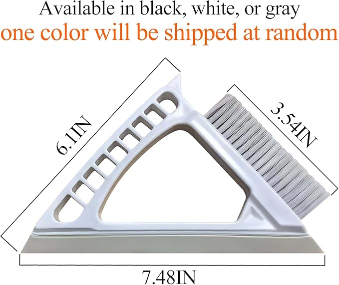 Self-Dropping Broom & Dustpan Set with Free Hand Brush – 3-Layer Sharpened Bristles, 180° Rotating Head, 90° Foldable, Stainless Steel Handle