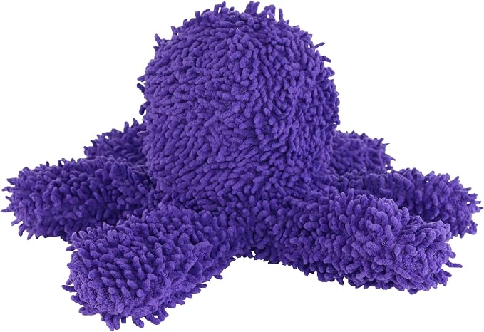 MIGHTY® 2 Pack Microfiber Medium Octopus Dog Toys | Ultra Durable Plush Toy with Multiple Layers & Reinforced Seams , Washable and Floats , Mighty® Construction