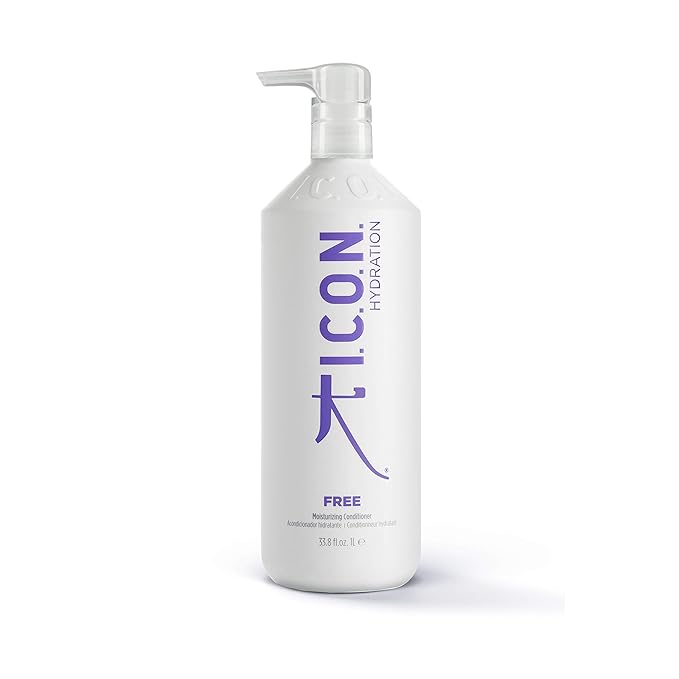 I.C.O.N. Free Moisturizing Conditioner, Salon-Quality Hair Care, 33.8-Ounce Bottle