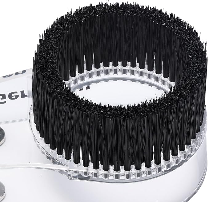 Genmitsu 65mm & 69mm CNC Dust Shoe + CNC Dust Shoe Replacement Base Bottom Cover with 32mm Long Nylon Brush