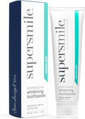 Supersmile Original Mint Whitening Toothpaste, 4.2 Oz, Calprox® + Fluoride | Whitens 3 Shades After 1 Day, Signature Wild Mint Flavor, Veneer Safe, RDA 65 Low Abrasion, Cavity Protection