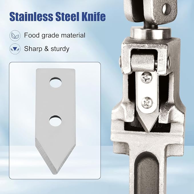 3Pcs K004SP Knife for 1 Can Opener, Commercial Can Opener Replacement Blade, 3 Blades Included