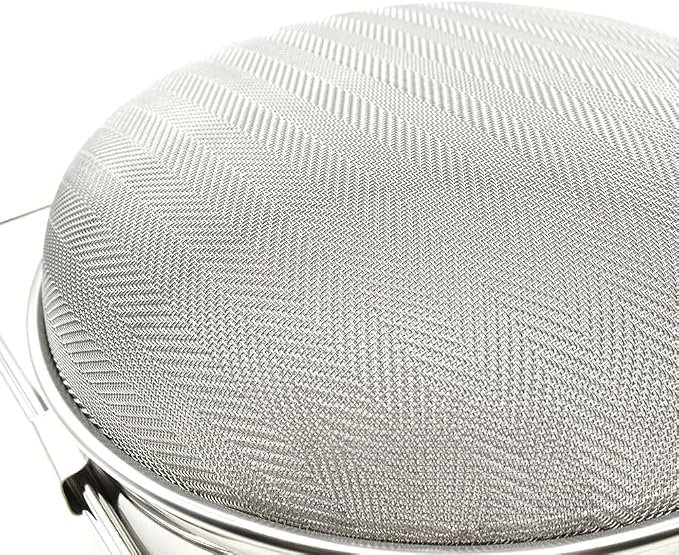 Food Grade 304 Double Sieve Stainless Steel Bucket Top Honey Strainer, Filter for Honey processing/Extraction and Filter
