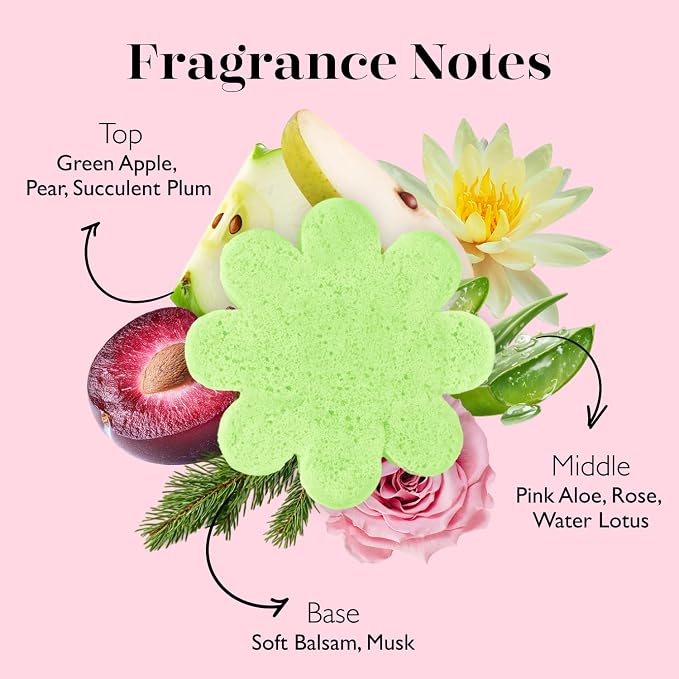 Spongelle Pink Aloe Eco Collection Body Buffer Body Scrubber | Bath & Shower Loofah for Men & Women | Biodegradable, Cruelty-Free, Vegan, Dermatologist-Tested, Made in USA | 15+ uses