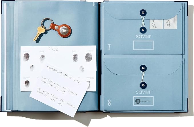 Savor | 2025 Edition in Case Go Missing™ Binder | Viral TikTok Folio for True-Crime Fans to Record Personal Info, Estate Planning & Emergency Preparation
