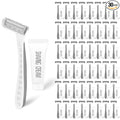 Disposable Razors Bulk, Razors Individually Wrapped Bulk, Travel Razors Bulk With 10g Shaving Cream For Hotels, Shelters, Homeless, Nursing Homes, Charities, Churches (Gray,30-PACK)