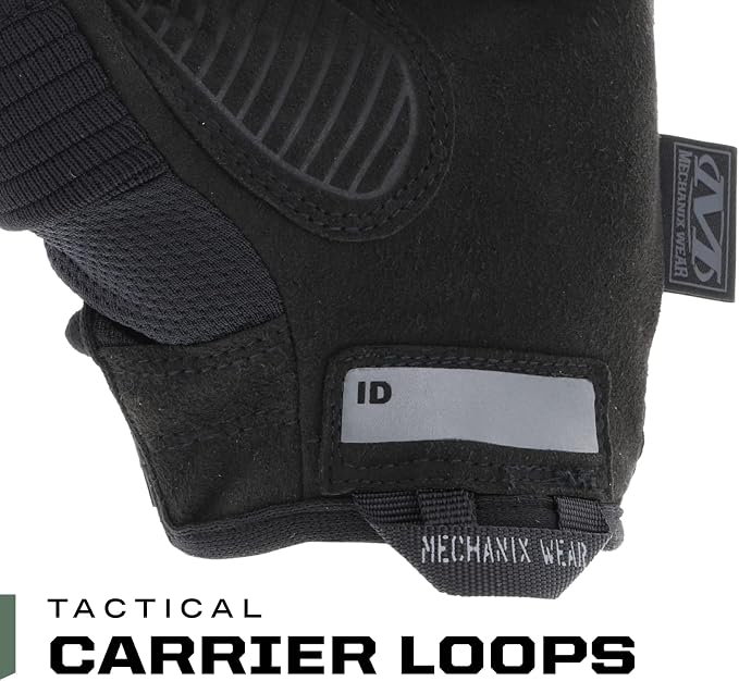 Mechanix Wear M-Pact 3 Tactical Impact Resistant Gloves - Heavy Duty Multi-Purpose Industrial Grip Gloves - TAA Compliant & Touchscreen Capable - X-Large - Covert Black