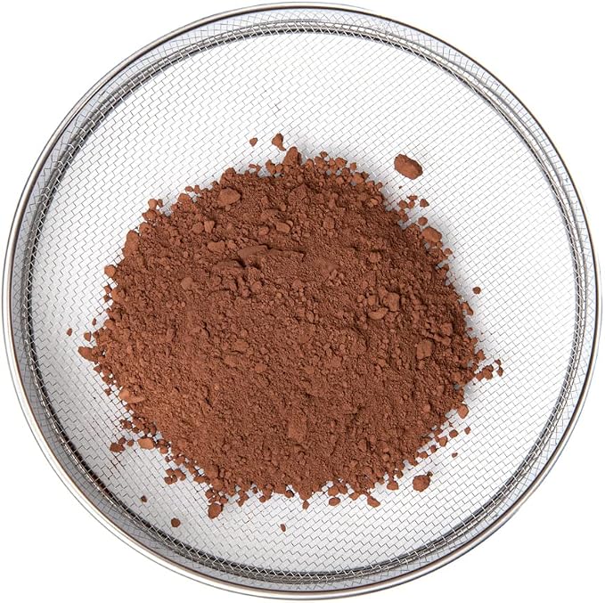 Restaurantware Met Lux 12 Inch Sifter Strainer 1 Durable Flour Sieve - Easy To Use 3mm Holes Aluminum Extra Fine Mesh Strainer Withstands Cold Temperatures
