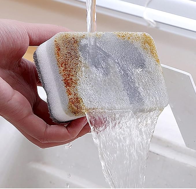 5PCs Kitchen Supplies Cleaning Brush Sponges Magic Dishwashing Brush Household Gadgets Tools Eraser for Office Bathroom