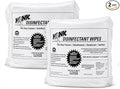 Monk Disinfecting Wipes (2 Refills of 800 Count) for Commercial Facilities | Heavy Duty Cleaning Wipes - 3in1 Disinfectant, Deodorizer & Sanitizer Cleaning Supplies – All Purpose Cleaner for Home & Gym