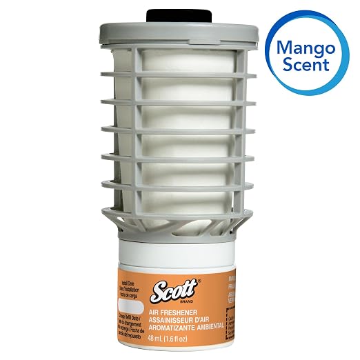 Scott® Essential Continuous Air Freshener (12373), Mango Scent (6 Refills/Case)