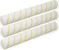 Allgala 18 Inch Shedless Lint Free Paint Roller Covers with End Caps for Wall Ceiling Floor with All Surfaces -3PK-TH10320