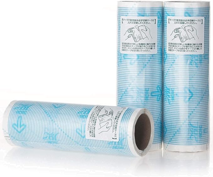 802 Long Handle Lint Roller with 4 Rolls of 120 Sheet Refills in Total
