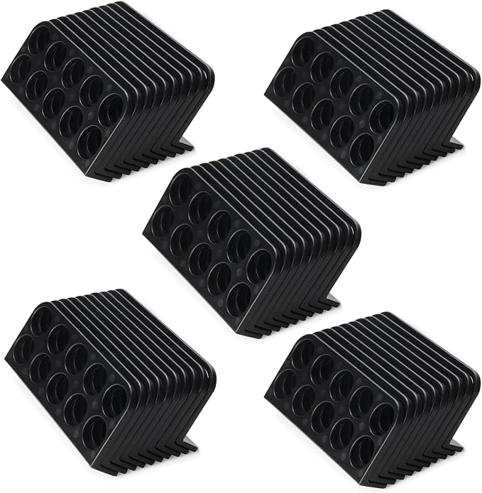 50Pack Cable Chase Wire Bracket,Cable Chase Bracket Support Organizer for NMB,Wire Stackers Keep Electrical Cord Tidy Clean&Save Time Space Labor,1" with 10-Hole Design