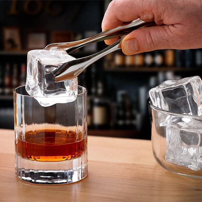 Barfly Ice Tong, Stainless, 7.1 Inch
