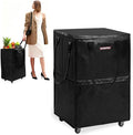 WORKPRO Medium Rolling Grocery Bag, 18-Gallon Shopping Tote with 4 Wheels | Reusable Grocery Bag on Wheels, Holds Up to 75 lbs, Heavy Duty Rolling Tote for Groceries, Laundry, Moving & Storage