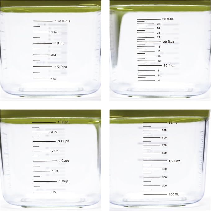 Zeal Measuring Jug Set, Lime