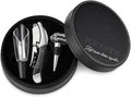 Premium Sommelier Wine Opener Set – Corkscrew, Aerator & Stopper