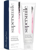 Supersmile Rosewater Mint Whitening Toothpaste, Fluoride-Free, 4.2 Oz | Calprox® Powered, Whitens 5.5 Shades in 7 Days, Moroccan Rosewater + Spearmint Blend, Veneer Safe, Sensitivity-Free