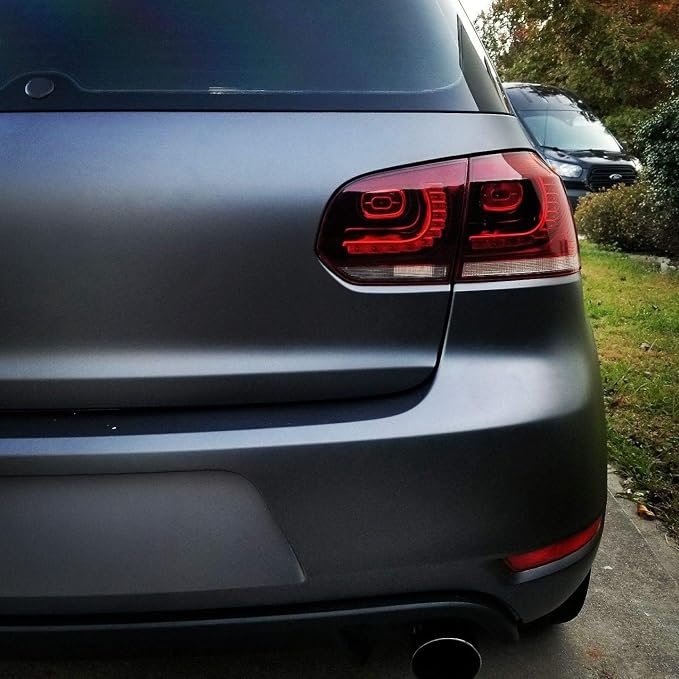VViViD Matte Gun Metal Grey Vinyl Wrap Roll with Air Release Technology (10ft x 5ft)