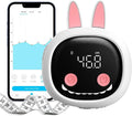 Smart Body Tape Measure with Cute Rabbit Silicone Case, Bluetooth Body Measuring Tape for Weight Loss & Muscle Gain, Digital Waist Measure Syncs with App