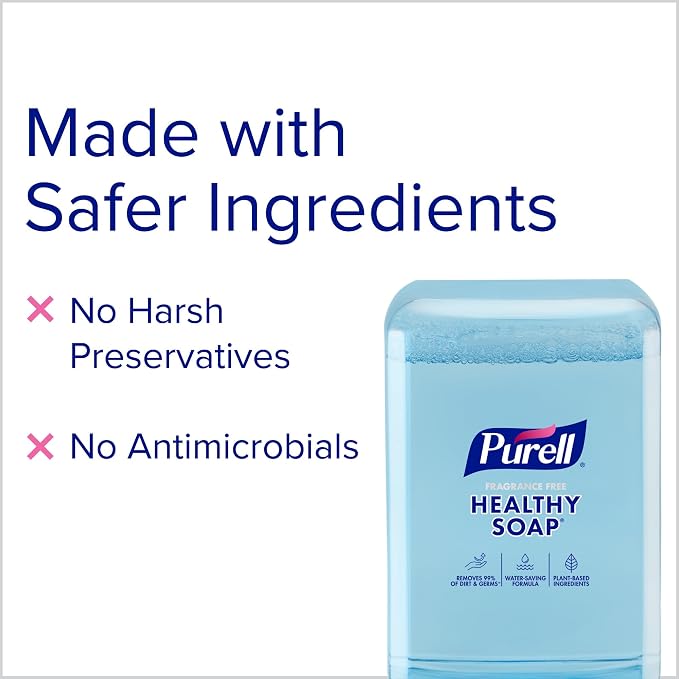 Purell ES10 CRT Soap Foam Refill Fragrance Free, 2ct x 1200 mL - 8385-02