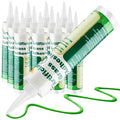 Threlaco 12 Tubes Turf Glue for Artificial Grass 10 oz Artificial Turf Tape Grass Paint Concentrate Glue Carpet Adhesive for Synthetic Surfaces(No Caulk Gun)