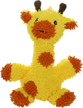 MIGHTY Tuffy Microfiber Medium Ball Giraffe Dog Toy | Ultra Durable Plush Toy with Multiple Layers & Reinforced Seams , Washable and Floats , Mighty® Construction