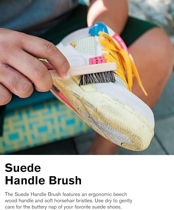 Jason Markk Starter Box & Suede 8-Piece Cleaning Kit Bundle, Suede Brush & Stain Eraser, Deep Cleaning Solution, Two Brushes, & Microfiber Towel, Safe for Leather, Suede, Nubuck, Cotton, Wool, Felt, K