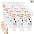 50 Shaving Cream Bulk Travel 10ml/0.35fl oz,Disposable Shaving Cream in Bulk Travel Shave Cream for Hotel Homeless,Jasmine