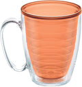 Tervis Clear & Colorful Tabletop Made in USA Double Walled Insulated Tumbler Travel Cup Keeps Drinks Cold & Hot, 16oz Mug, Citrus Sunrise | Made in USA, Double-wall Insulated, Coffee & Matcha Stays Hot, Shatterproof, BPA-Free, Dishwasher Safe, Gifts un...