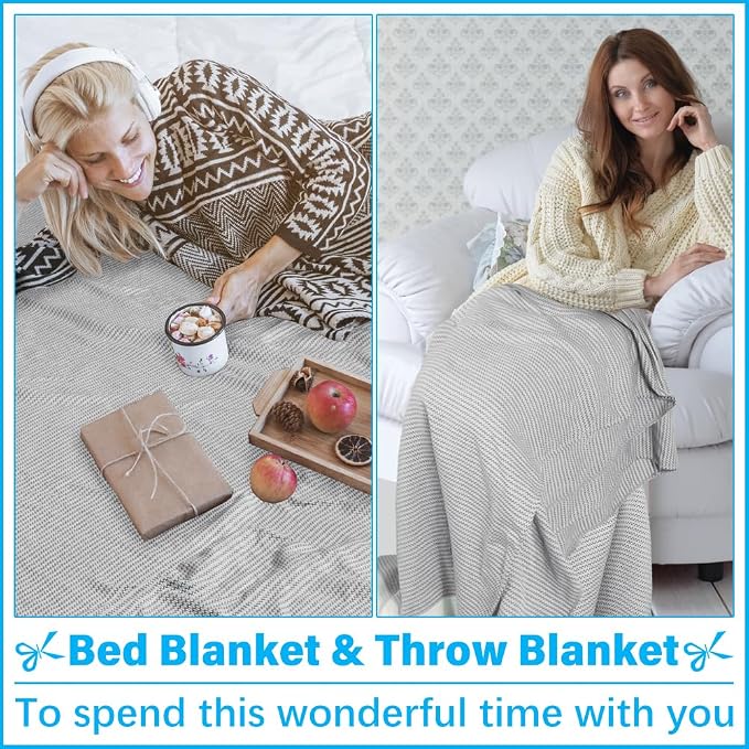 Vikumond Turkish Beach Towel Blanket Oversized 88x82 Inch Quick Dry Grey | Lightweight Compact Portable Sand Free Absorbent Boho Woven Throw for Pool Swimming Picnic Camping Cruise Outdoor Essentials