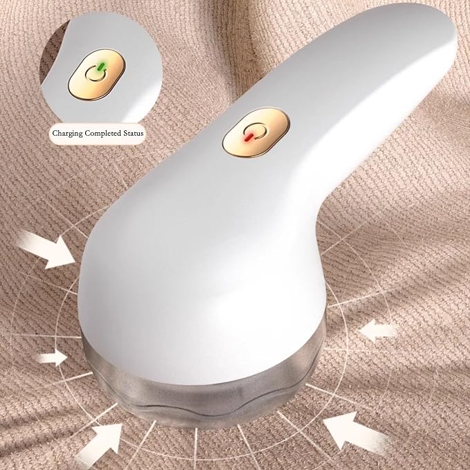 Fabric Shaver Hair Ball Trimmer Household Rechargeable High-Power Suction Trimming Hair Punching Machine Clothes Scraping Lint Remover Lint Remover Sweater Shaver (Color : B)