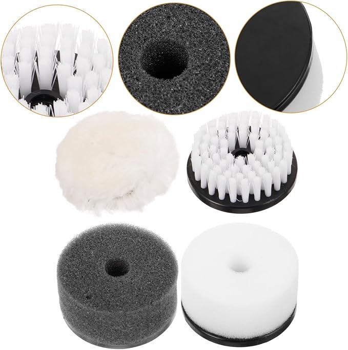 FRCOLOR 12pcs Shoe Cleaning Brush Polishing Brush Dust and Sponge for Shoes Maintenance Polish Accessories for Brightening and