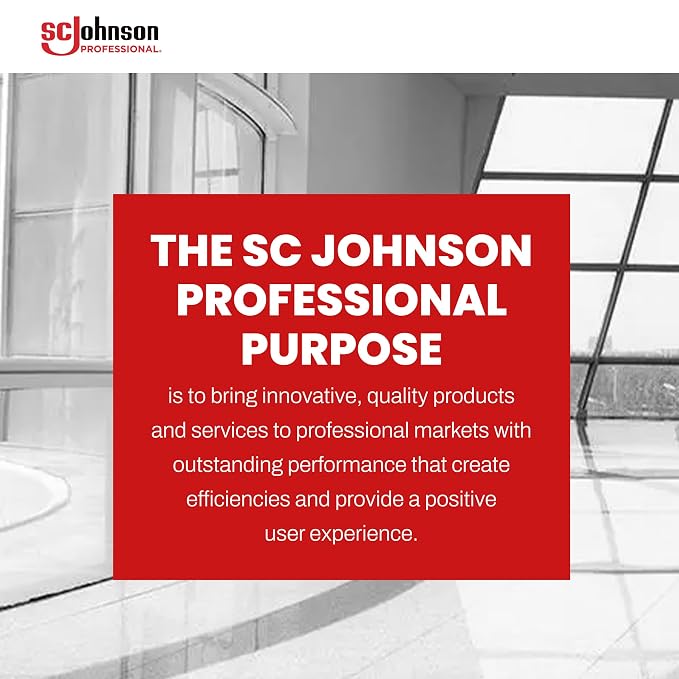 SC Johnson Professional Clear FOAM Dispenser and Refill Starter Kit, Wall Mount Soap Dispenser for Hand Soap, 1 Refresh Clear FOAM Hand Wash, 1 Liter Cartridge, 33.8 fl. oz., for Professional Use Only