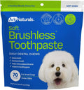 Ark Naturals Soft Brushless Toothpaste Dental Chews - Small Breeds (70 ct) | Vet Formulated Soft-Baked Dog Dental Chew with Toothpaste Center – Freshens Breath, Reduces Plaque & Tartar