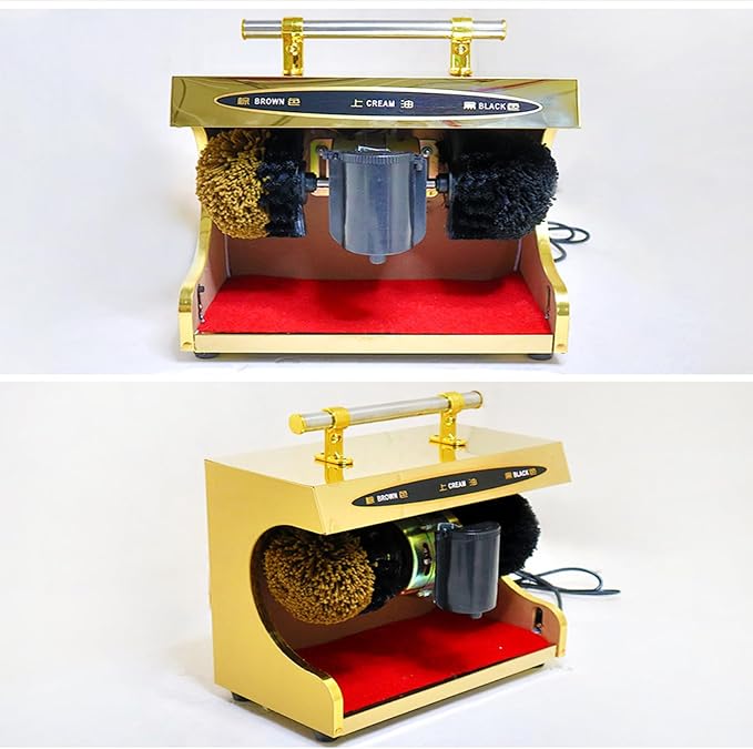 Fully Automatic Induction Shoe Polishing Machine, Automatic Household Shoe Polishing Machine, Public Electric Titanium Shoe Polishing Machine,B