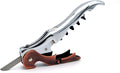 Pulltap's Genuine Slider Boss 150 Waiter's Corkscrew – Double-Hinged Wine Key with Sliding Foil Cutter – Patented Design – Made in Spain – Cromado-Cobre (Chrome-Copper)