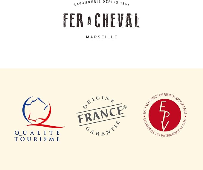 Fer à Cheval Marseille Dishwashing Soap, Allergen Free, Olive Oil Based, Made in France, Liquid Dish Soap, 2 Pack, 500 ml / 16.9 fl oz Each