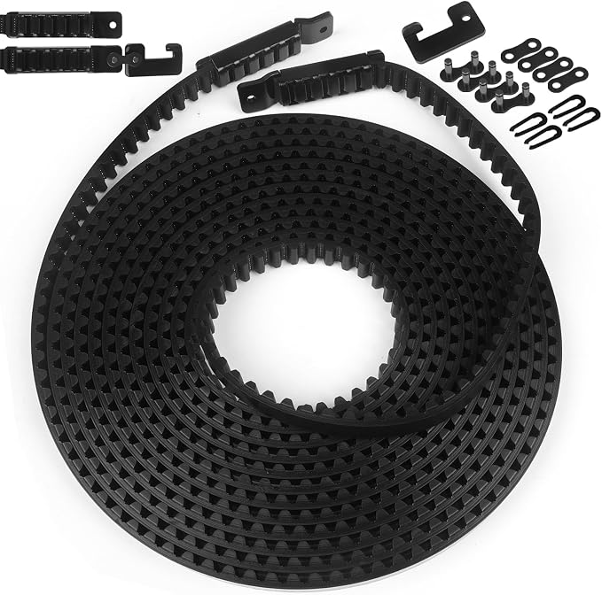 41A5434-11 Drive Belt 234'' for 7FT Garage Door Stable and Quiet Belt Replacement Compatible with Chamberlain Liftmaster Craftsman Sentex Whisper Openers (41A5434-11A 7FT Garage Door Belt)