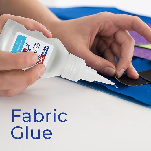 Magic Chems CA Glue with Activator (2 x 3.5 oz + 16.9 fl oz), Cyanoacrylate Glue and Activator, Super Glue withActivator, CAGlue and Accelerator (1 Pack)