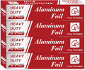 4 Count Heavy Duty Aluminum Foil Roll for Food 18 Inches 500 FT Heavy Duty Food Safe Foil Wrap Pony Package