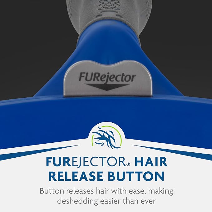 FURminator Large Dog Undercoat deShedding Tool for Short Hair, Reduces Loose Hair From Shedding